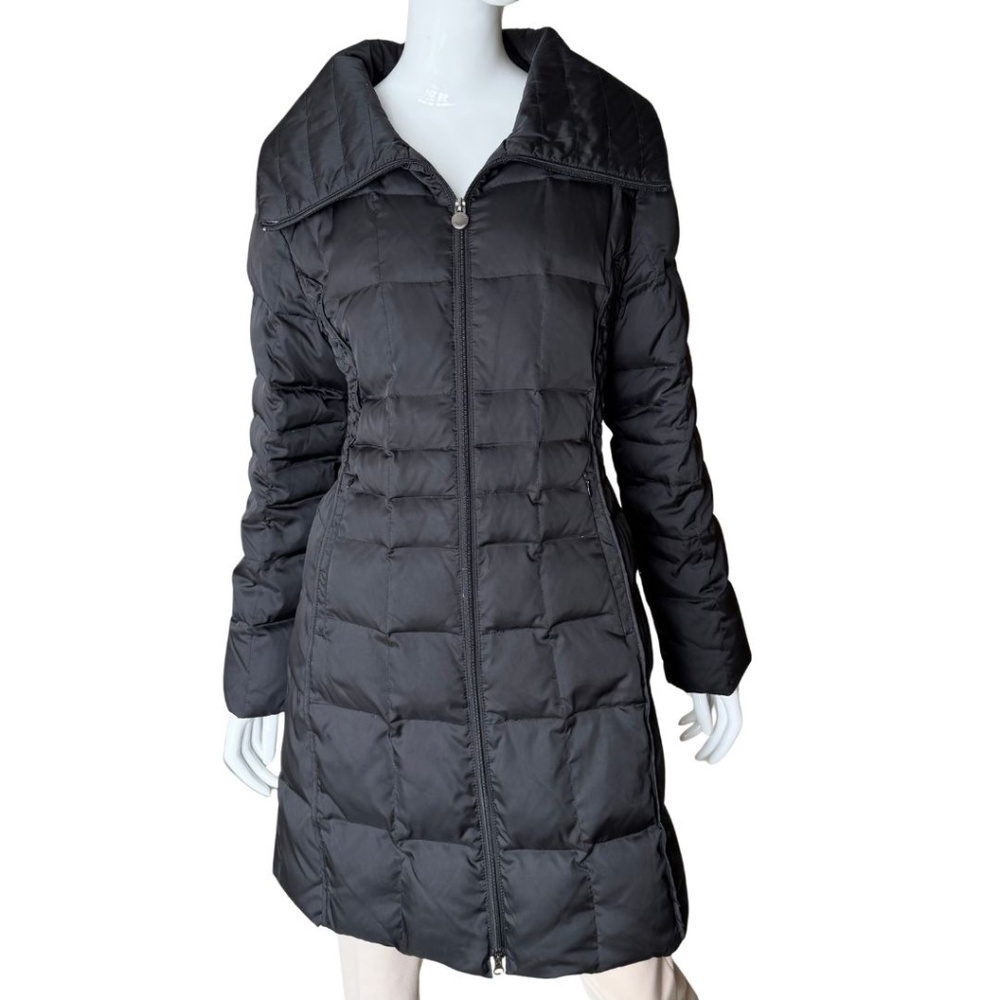 Laundry By Shelli Segal Black Puffer Coat Size Large - Picture 4 of 7